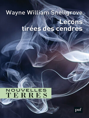 cover image of Leçons tirées des cendres